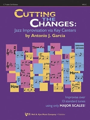 CUTTING THE CHANGES C TREBLE CLEF BK/CD/CDR