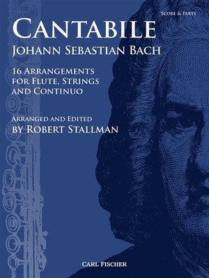 CANTABILE JOHANN SEBASTIAN BACH FLUTE/STRINGS/CONTINUO