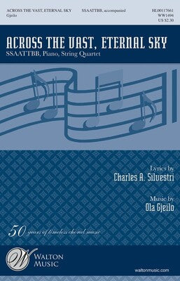 ACROSS THE VAST ETERNAL SKY SATB DIVISI