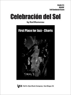 CELEBRACION DEL SOL FOR JAZZ ENSEMBLE JE2.5 FULL SCORE