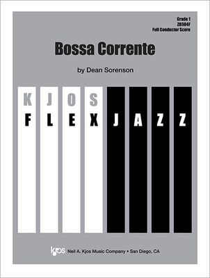 BOSSA CORRENTE FOR JAZZ ENSEMBLE JE1 FULL SCORE