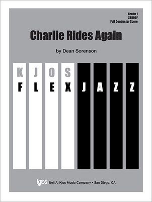 CHARLIE RIDES AGAIN FOR JAZZ ENSEMBLE JE1 FULL SCORE
