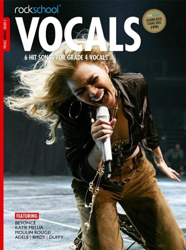 ROCKSCHOOL VOCALS FEMALE GRADE 4 BK/OLA