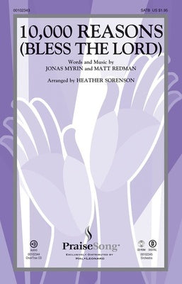10000 REASONS (BLESS THE LORD) CHOIRTRAX CD