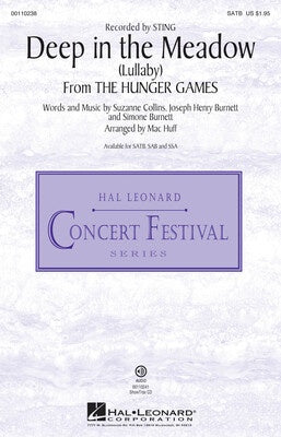 DEEP IN THE MEADOW (HUNGER GAMES) SATB