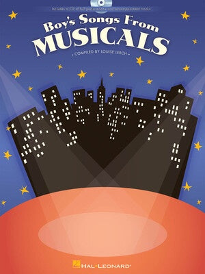 BOYS SONGS FROM MUSICALS BK/CD