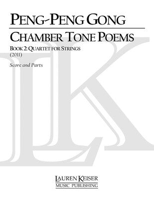 CHAMBER TONE POEMS BK 2 QUARTET FOR STRINGS SC/PTS (POD)