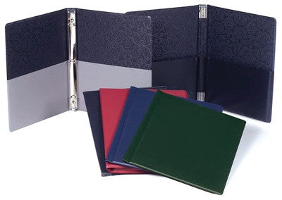 CHORAL FOLDER 9.25 X 12 ELASTICS EXP PKTS BLUE