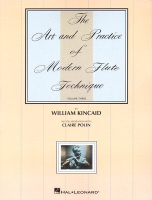 ART AND PRACTICE MODERN FLUTE TECHNIQUE BK 3