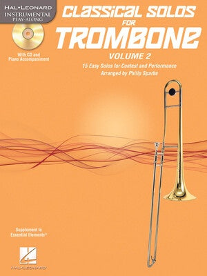 CLASSICAL SOLOS FOR TROMBONE V2 BK/CD