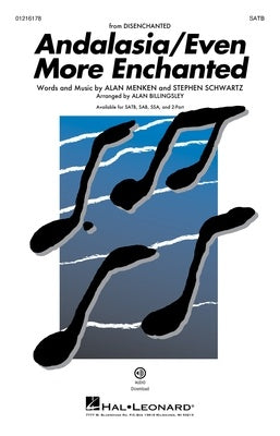 ANDALASIA/EVEN MORE ENCHANTED FROM DISENCHANTED SATB/PIANO