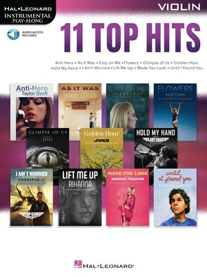 11 TOP HITS FOR VIOLIN BK/OLA