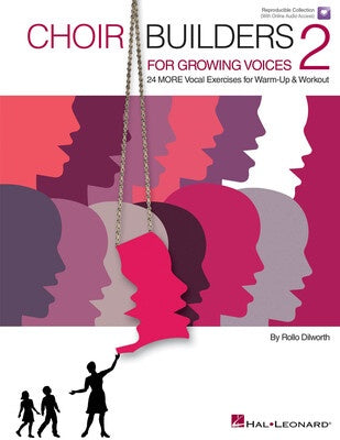 CHOIR BUILDERS FOR GROWING VOICES 2 BK/OLA