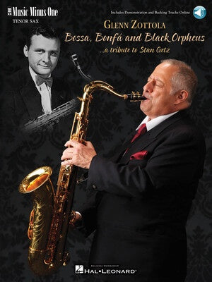 BOSSA BONFA & BLACK ORPHEUS TENOR SAX BK/CD