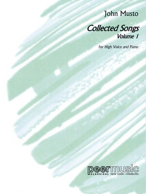 COLLECTED SONGS VOL 1 HIGH VOICE
