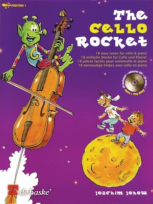 CELLO ROCKET CELLO AND PIANO BK/CD