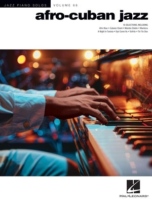 AFRO-CUBAN JAZZ JAZZ PIANO SOLO SERIES VOL 68 JPS