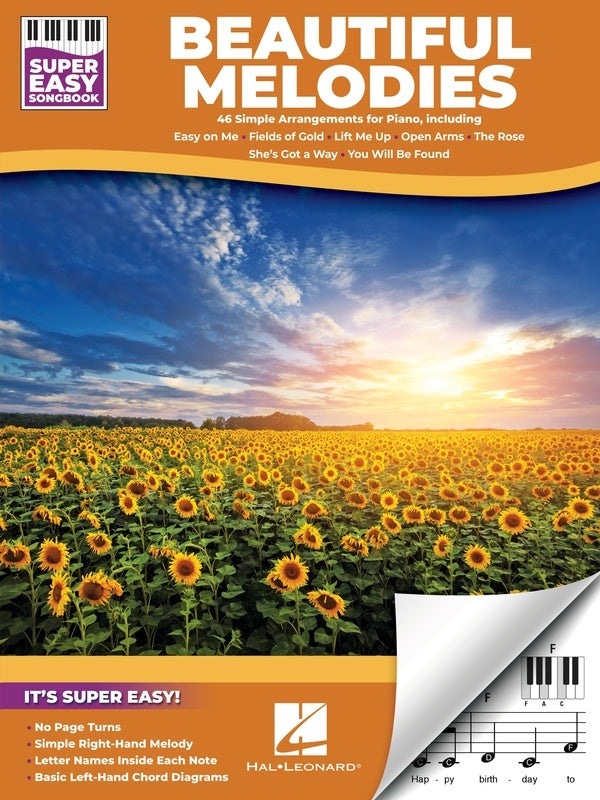 BEAUTIFUL MELODIES SUPER EASY SONGBOOK