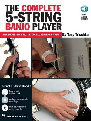 COMPLETE 5 STRING BANJO PLAYER BK/CD