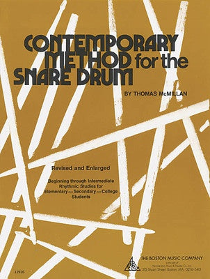 CONTEMPORARY METHOD FOR SNARE DRUM