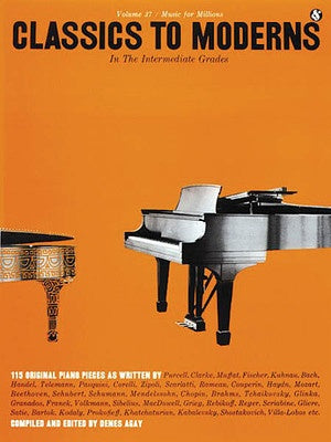 CLASSICS TO MODERNS IN THE INTERMEDIATE GRADES MFM37