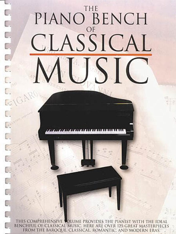 PIANO BENCH OF CLASSICAL MUSIC