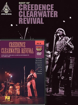 CREEDENCE CLEARWATER REVIVAL GUITAR PACK BK/DVD