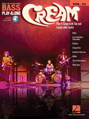 CREAM BASS PLAYALONG V52 BK/OLA