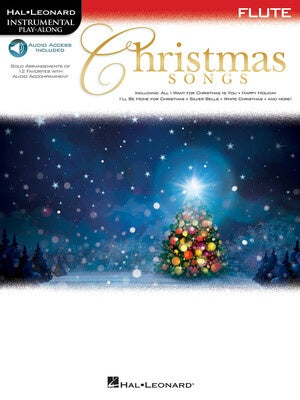 CHRISTMAS SONGS FLUTE BK/OLA