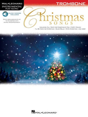 CHRISTMAS SONGS TROMBONE BK/OLA