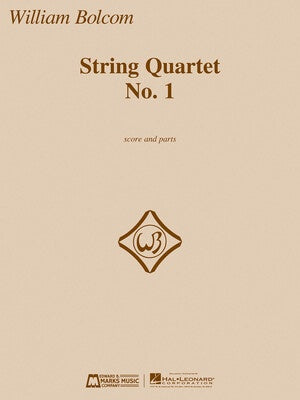 BOLCOM - STRING QUARTET NO 1 SC/PTS