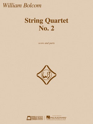 BOLCOM - STRING QUARTET NO 2 SC/PTS