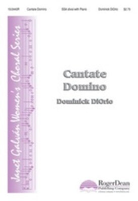 CANTATE DOMINO SSA/PIANO