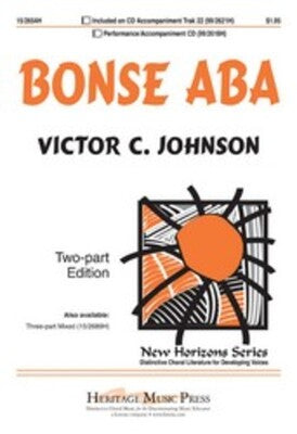 BONSE ABA 2 PART/PIANO OPT PERCUSSION