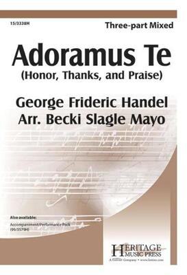 ADORAMUS TE 3 PART MIXED
