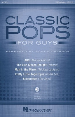 CLASSIC POPS FOR GUYS SHOWTRAX CD