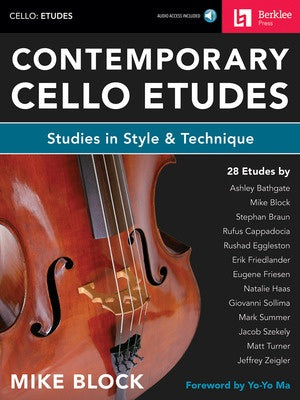 CONTEMPORARY CELLO ETUDES BK/OLA