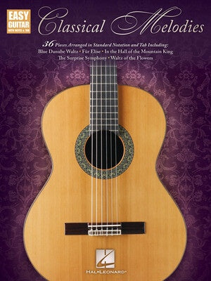 CLASSICAL MELODIES EASY GUITAR TAB