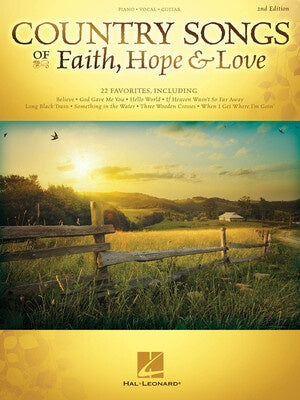 COUNTRY SONGS OF FAITH HOPE & LOVE PVG 2ND EDITION