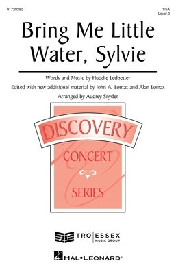 BRING ME LITTLE WATER SYLVIE SSA/PIANO