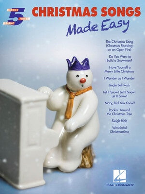 CHRISTMAS SONGS MADE EASY 5 FINGER PIANO