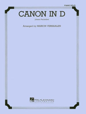 CANON IN D PIANO OR ORGAN S/S