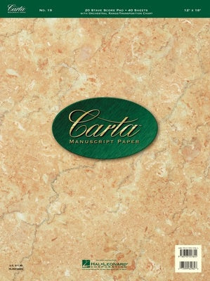 CARTA MANUSCRIPT PRO 40SHTS 20ST SC/PAD