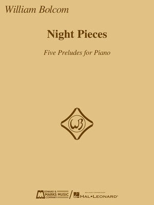 BOLCOM - NIGHT PIECES 5 PRELUDES FOR PIANO