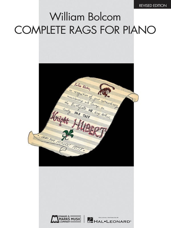 BOLCOM - COMPLETE RAGS FOR PIANO