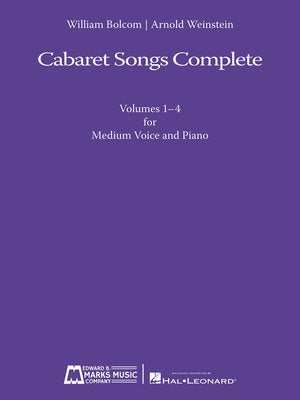 BOLCOM - CABARET SONGS COMPLETE VOL 1-4 MEDIUM VOICE