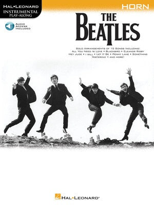 BEATLES INSTRUMENTAL PLAYALONG HORN BK/OLA