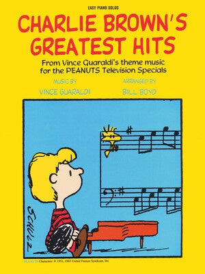 CHARLIE BROWNS GREATEST HITS EASY PIANO SOLOS