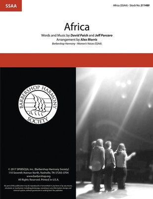 AFRICA SSAA A CAPPELLA