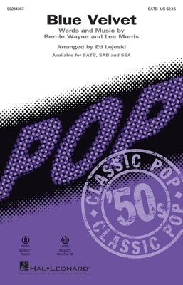 BLUE VELVET SHOWTRAX CD